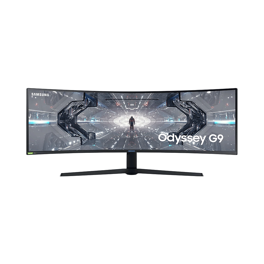 MÀN HÌNH GAMING SAMSUNG ODYSSEY G9 LC49G95TSSEXXV (49 INCH/DUALQHD/VA/240HZ/1MS/420NITS/HDMI+DP+USB+AUDIO/G-SYNC/CONG)