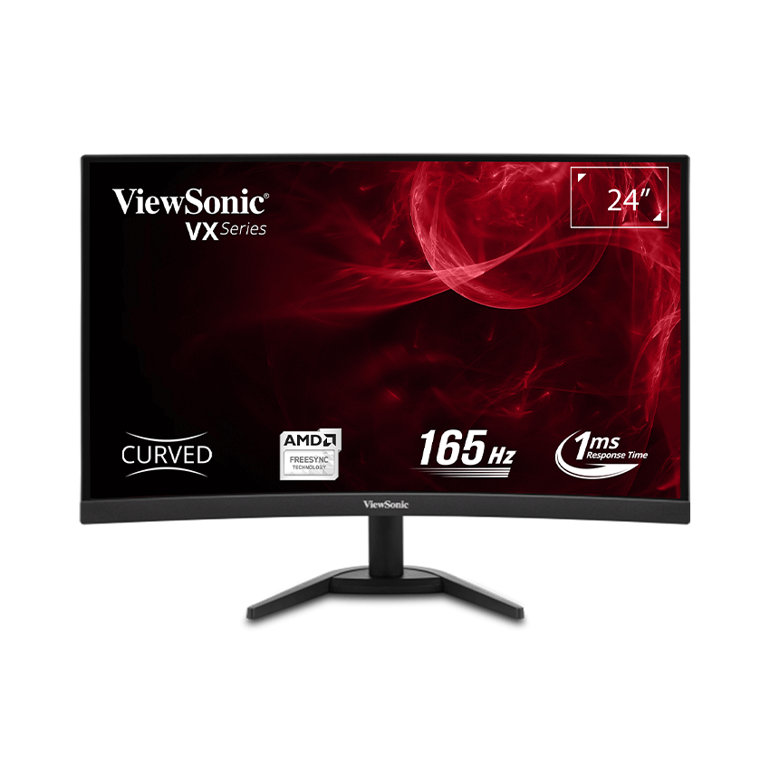 MÀN HÌNH VIEWSONIC VX2468-PC-MHD (23.6 INCH/FHD/VA/165HZ/1MS/CONG/LOA)