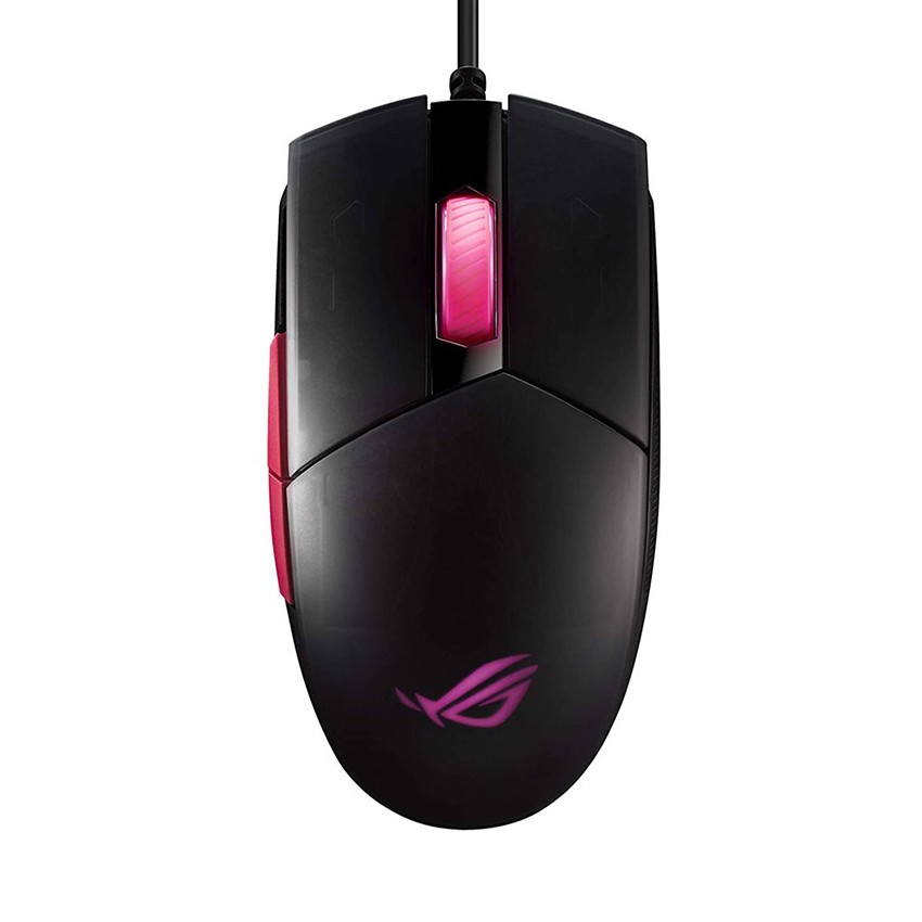 CHUỘT CHƠI GAME ASUS ROG STRIX IMPACT II ELECTRO PUNK EP (P512) (USB/RGB/ĐEN)