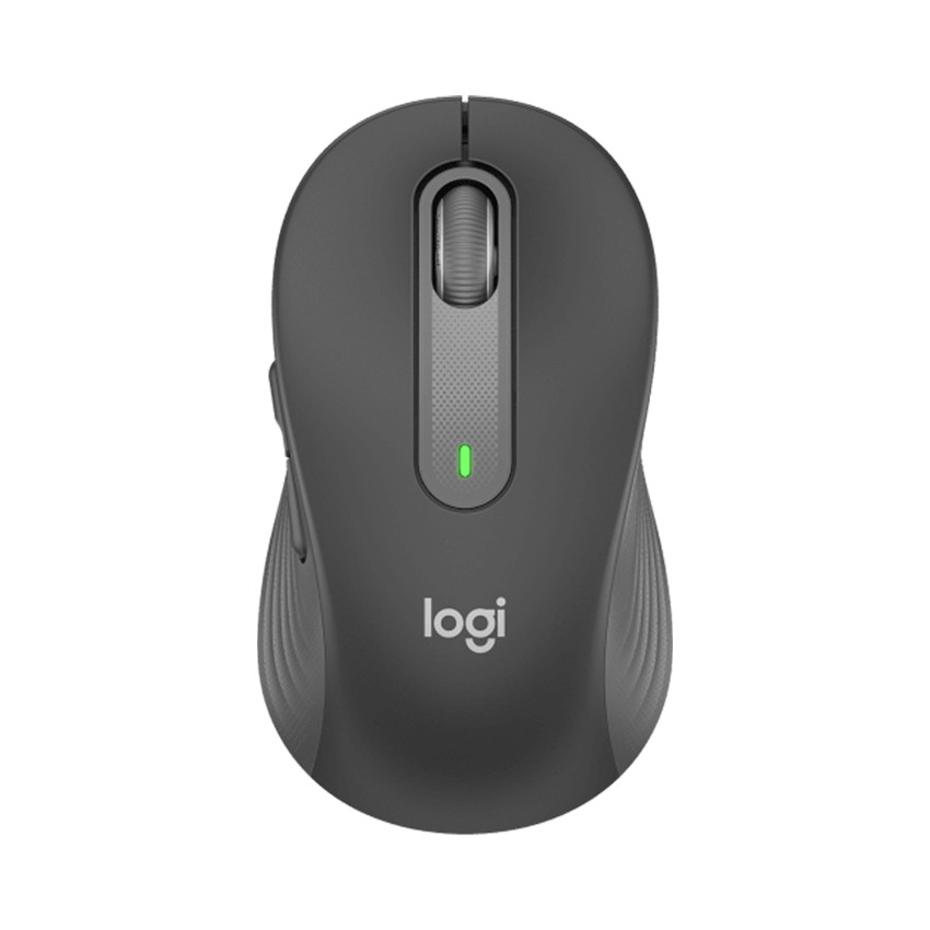 CHUỘT KHÔNG DÂY LOGITECH M650 SIGNATURE GRAPHITE (USB/BLUETOOTH/PIN AA/ĐEN XÁM)