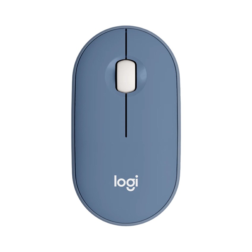 CHUỘT KHÔNG DÂY LOGITECH M350 PEBBLE BLUE BERRY (910-006667) (USB/BLUETOOTH)