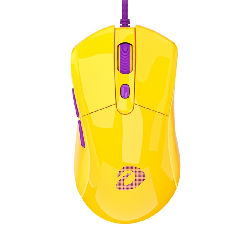 CHUỘT CHƠI GAME DAREU A960S _YELLOW (USB/RGB)