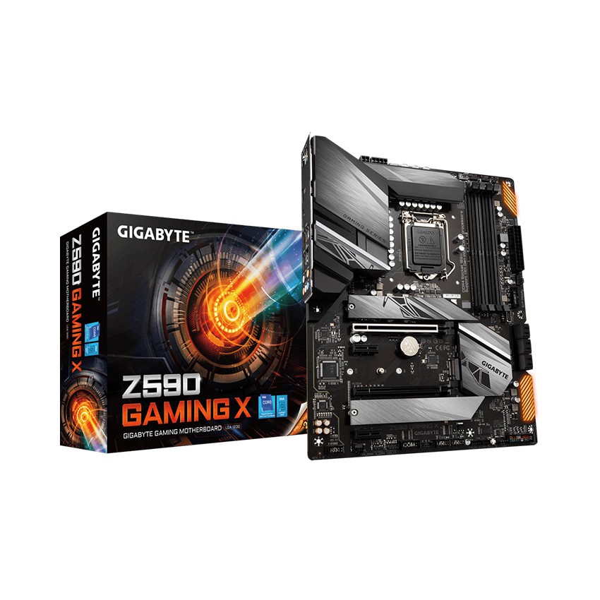 MAINBOARD GIGABYTE Z590 GAMING X (INTEL Z590, SOCKET 1200, ATX, 4 KHE RAM DDR4)