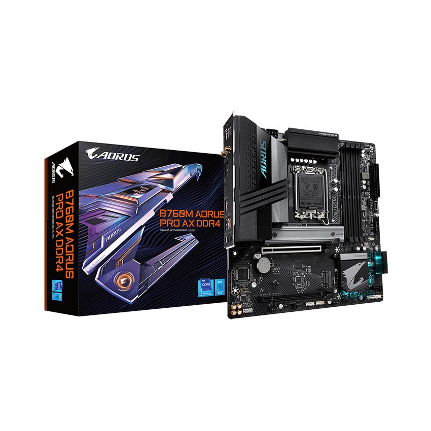 MAINBOARD GIGABYTE B760M AORUS PRO AX DDR4