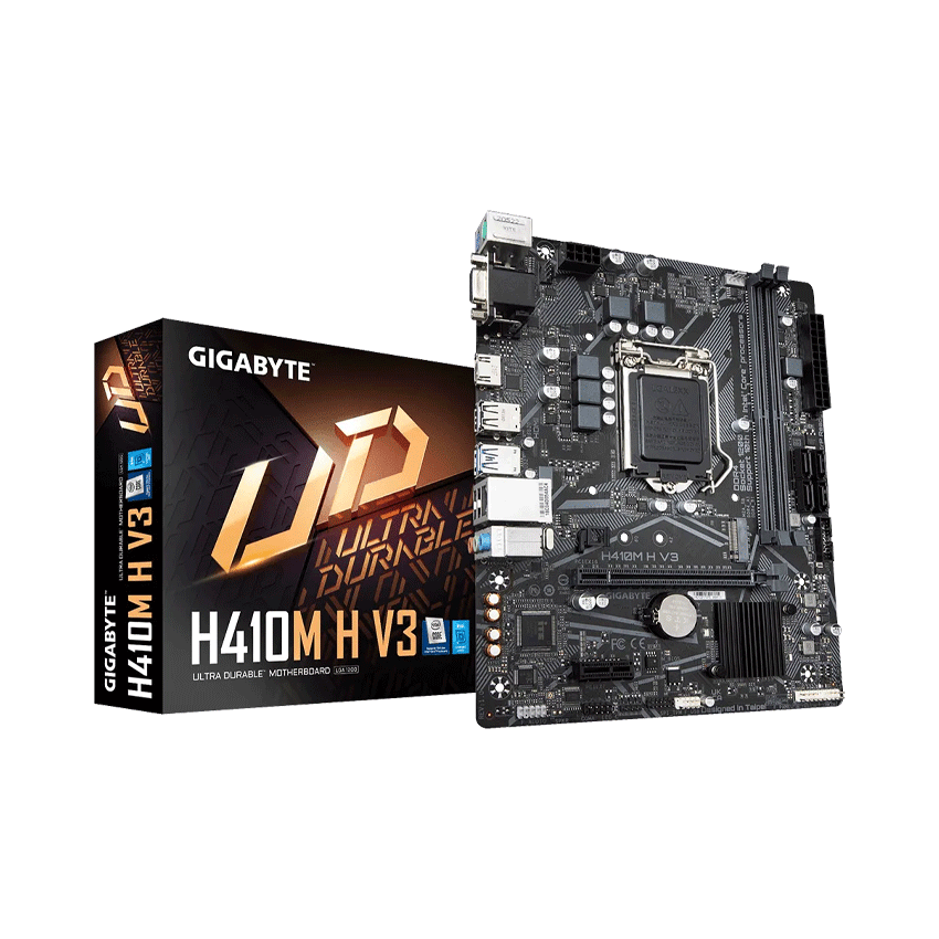 MAINBOARD GIGABYTE H410M-H V3 (INTEL H510, SOCKET 1200, M-ATX, 2 KHE RAM DDR4)