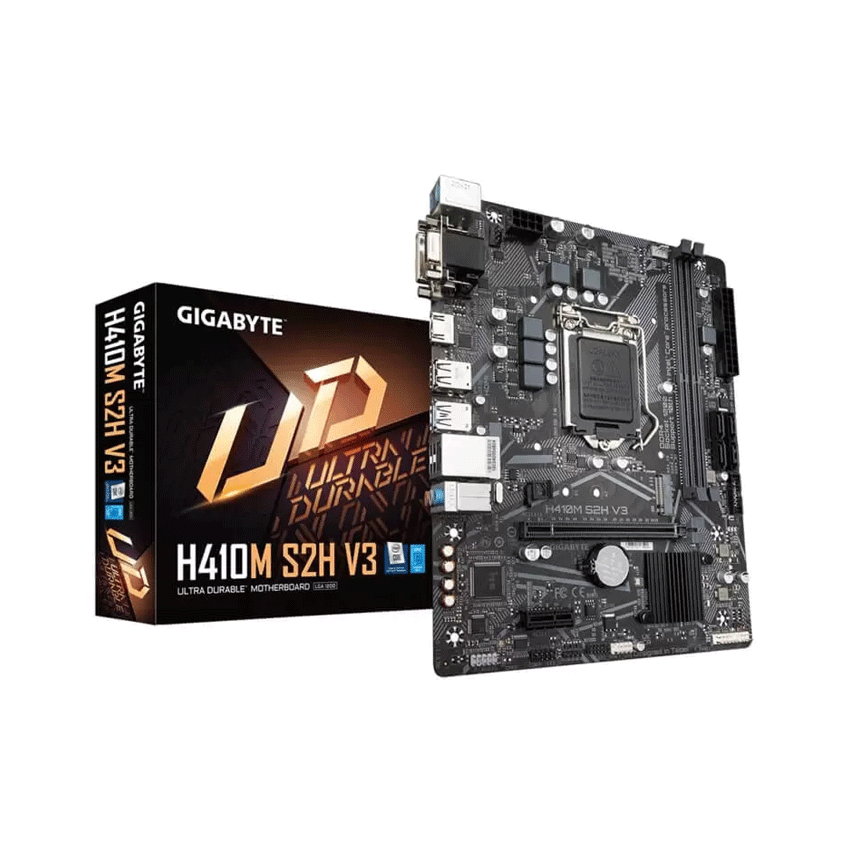 MAINBOARD GIGABYTE H410M-S2H V3 (INTEL H510, SOCKET 1200, M-ATX, 2 KHE RAM DDR4)