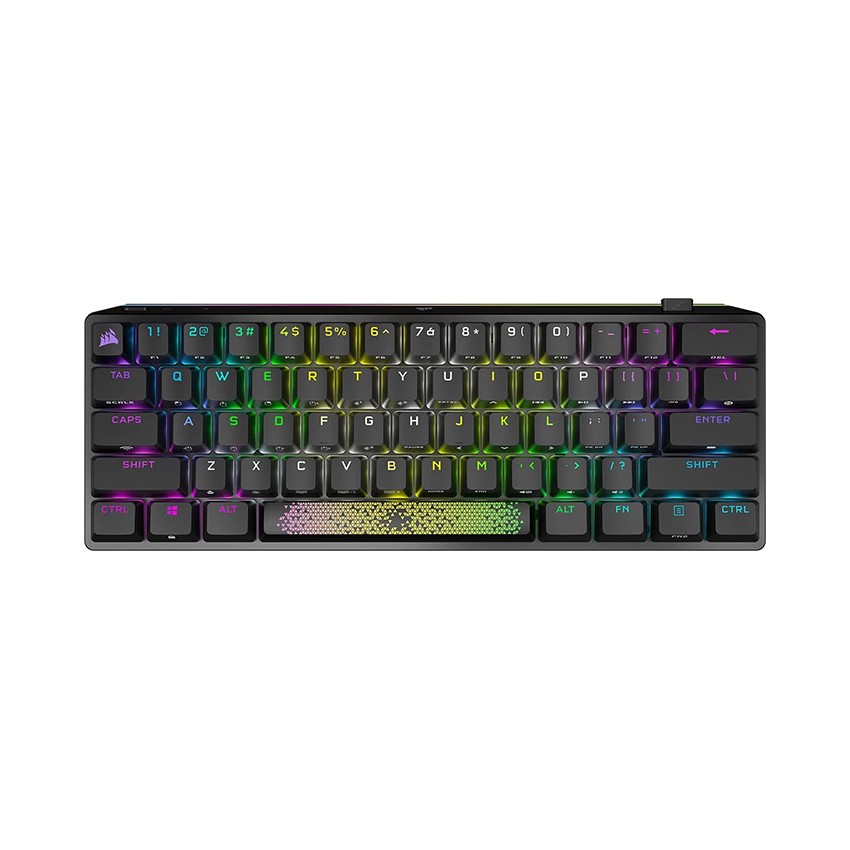 BÀN PHÍM GAME KHÔNG DÂY CORSAIR K70 PRO MINI ĐEN RED SW (CH-9189010-NA)