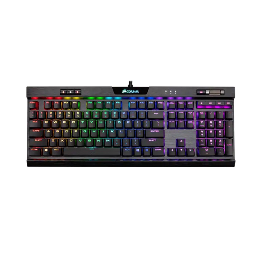 BÀN PHÍM CƠ GAMING CORSAIR K70 MK2 LOW PROFILE CHERRY SPEED SWITCH (CH-9109018-NA)