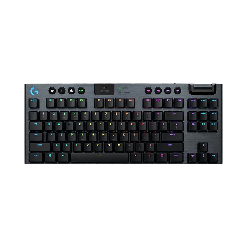 BÀN PHÍM LOGITECH G913 TKL LIGHTSPEED WIRELESS RGB BLUE CLICKY SWITCH