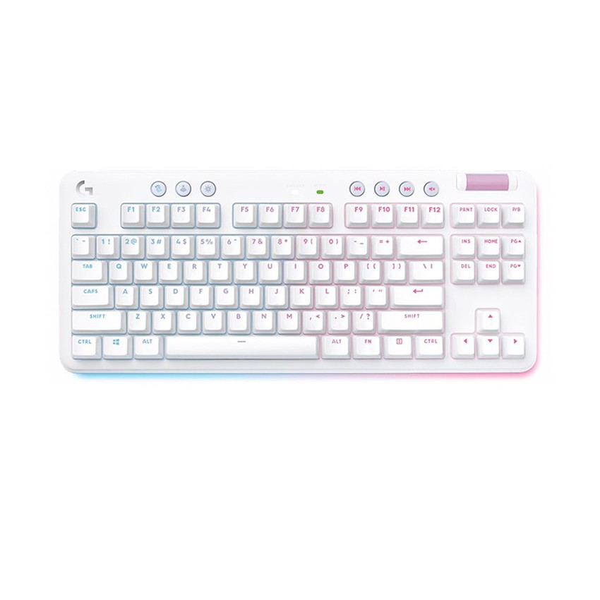 BÀN PHÍM GAME KHÔNG DÂY LOGITECH G715 TKL RGB AURORA OFF WHITE TACTILE (920-010467)