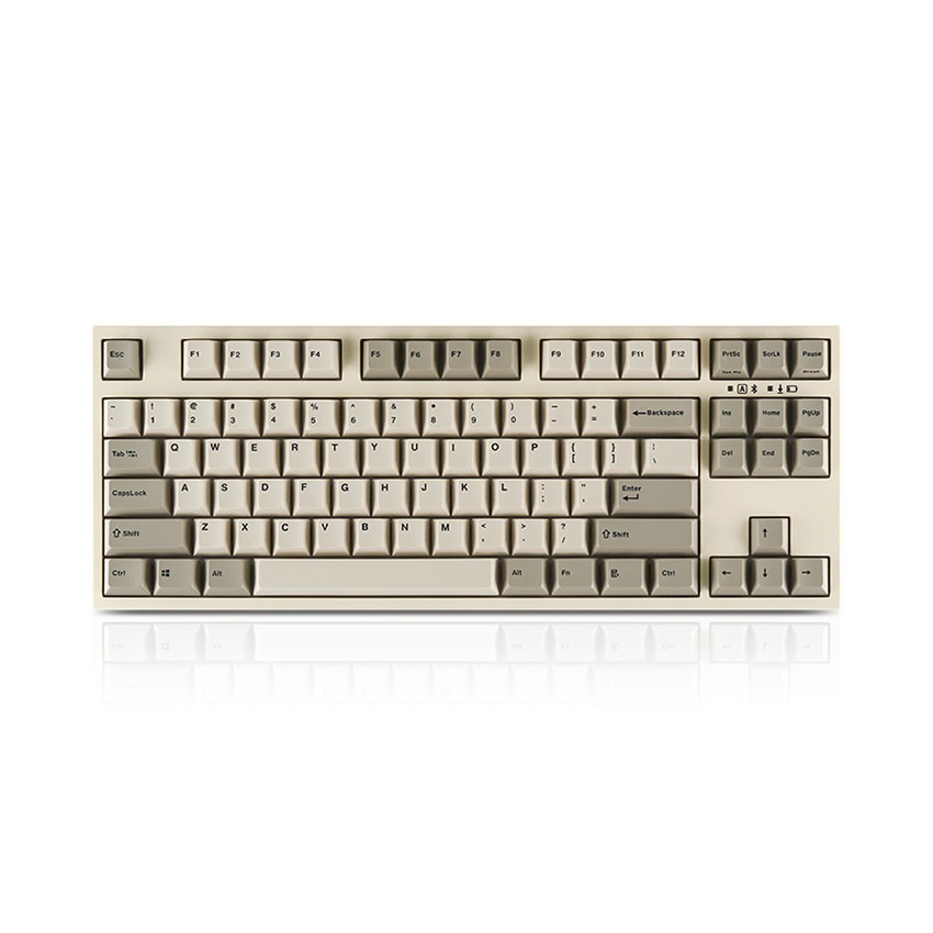 BÀN PHÍM CƠ LEOPOLD FC750RBT BROWN SW (WHITE GREY)(USB/BLUETOOTH)