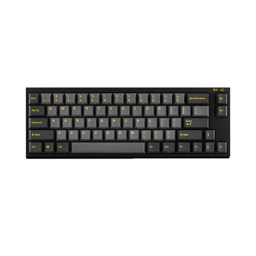 BÀN PHÍM CƠ LEOPOLD FC660MBT BLUE SW (BLACK BLACK YELLOW) (USB/ BLUETOOTH)