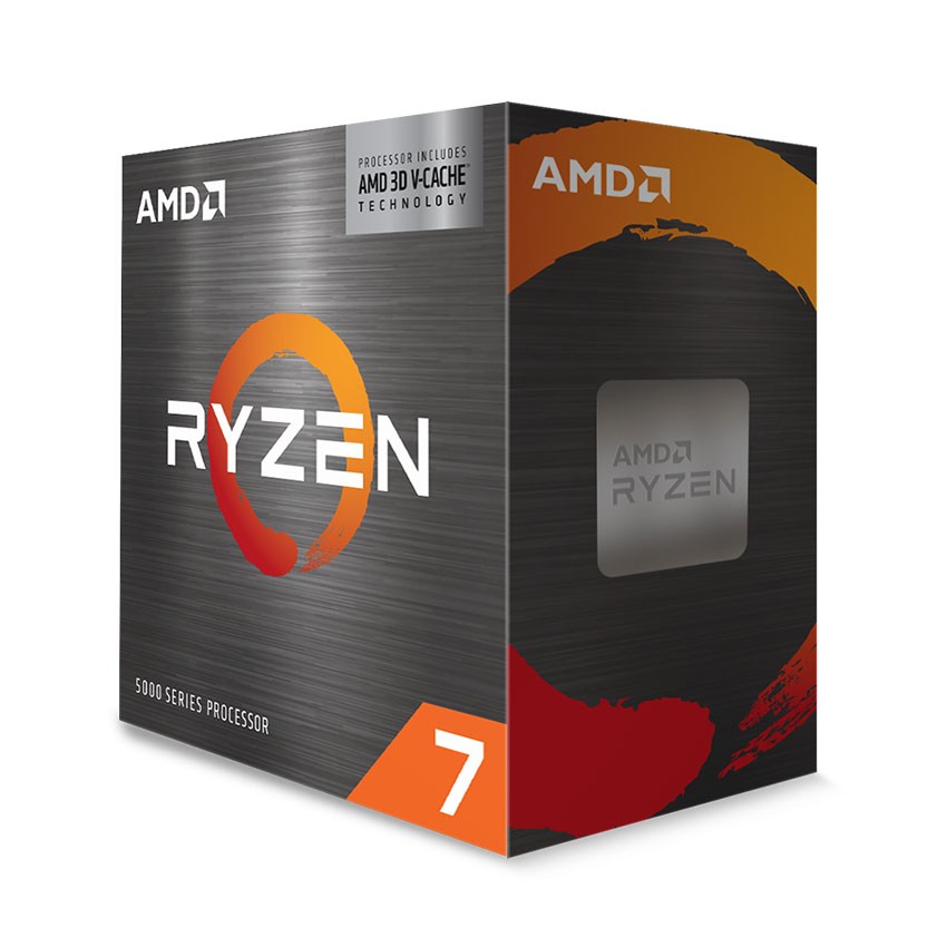 CPU AMD RYZEN 7 5800X3D (3.4 GHZ UPTO 4.5GHZ / 100MB / 8 CORES, 16 THREADS / 105W / SOCKET AM4)