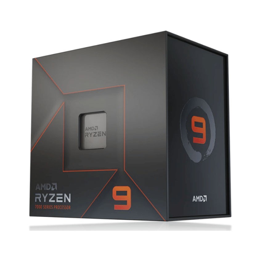 CPU AMD RYZEN 9 7950X (4.5 GHZ UPTO 5.7GHZ / 81MB / 16 CORES, 32 THREADS / 170W / SOCKET AM5)