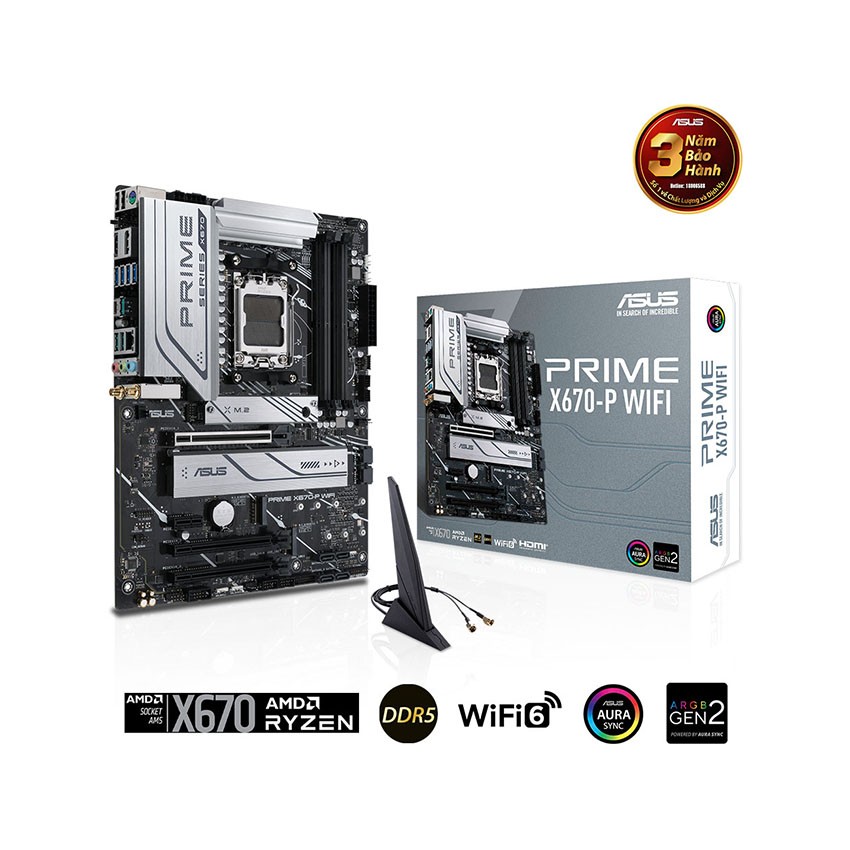 MAINBOARD ASUS PRIME X670-P WIFI-CSM