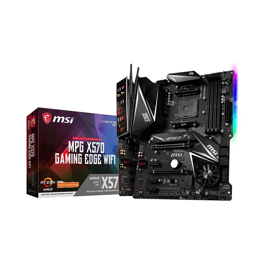 MAINBOARD MSI MPG X570 GAMING EDGE WIFI (AMD X570, SOCKET AM4, E-ATX, 4 KHE RAM DDR4)