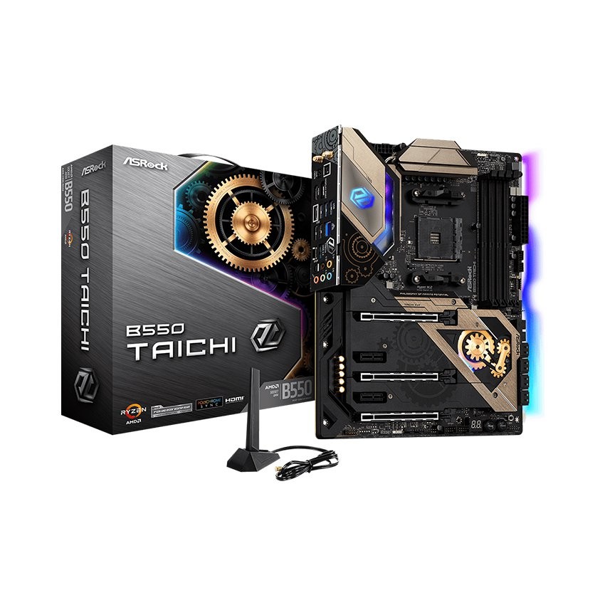 MAINBOARD ASROCK B550 TAICHI (AMD B550, SOCKET AM4, ATX, 4 KHE RAM DDR4)