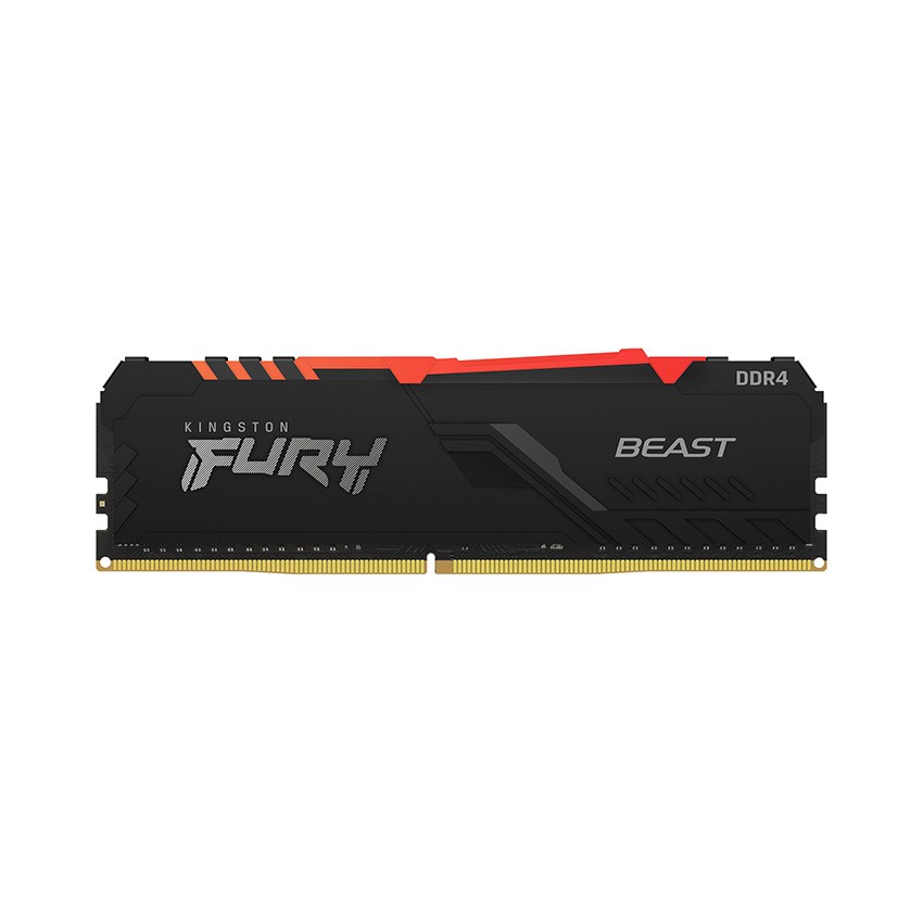 RAM DESKTOP KINGSTON FURY BEAST RGB (KF436C18BBA/16) 16GB (1X16GB) DDR4 3600MHZ