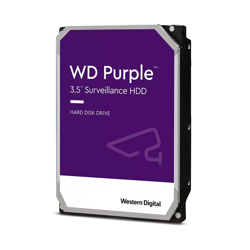 Ổ CỨNG HDD WD PURPLE 10TB 3.5 INCH, 7200RPM,SATA3, 256MB CACHE (WD102PURX)