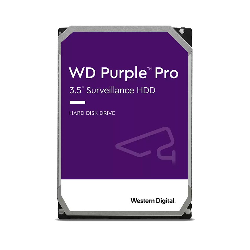 Ổ CỨNG HDD WD PURPLE PRO 8TB 3.5 INCH, 7200RPM,SATA, 256MB CACHE (WD8001PURP)