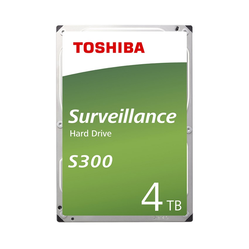 Ổ CỨNG HDD TOSHIBA AV S300 4TB 3.5 INCH, 5400RPM, SATA, 128MB CACHE (HDWT740UZSVA)