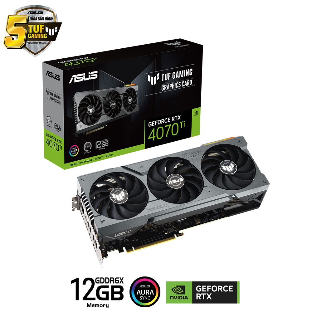 CARD MÀN HÌNH ASUS TUF-RTX 4070 TI-12G-GAMING