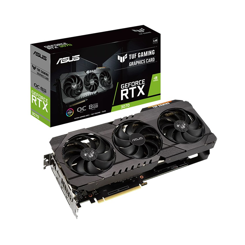 CARD MÀN HÌNH ASUS TUF RTX 3070-O8G-GAMING-V2