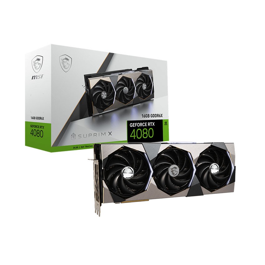 CARD MÀN HÌNH MSI RTX 4080 16G SUPRIM X