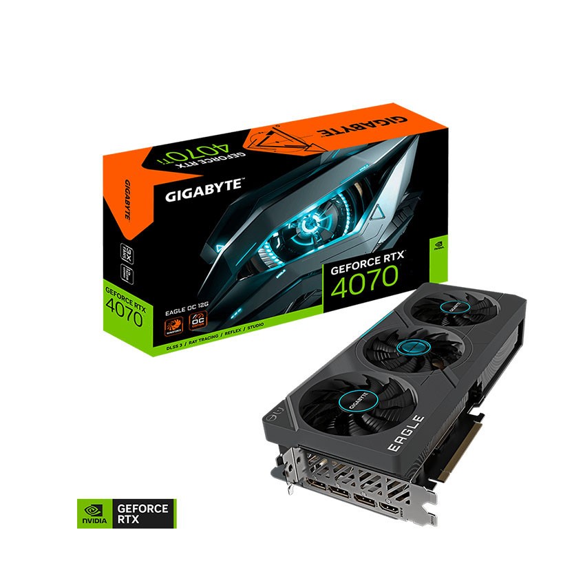 CARD MÀN HÌNH GIGABYTE RTX 4070 EAGLE OC-12GD