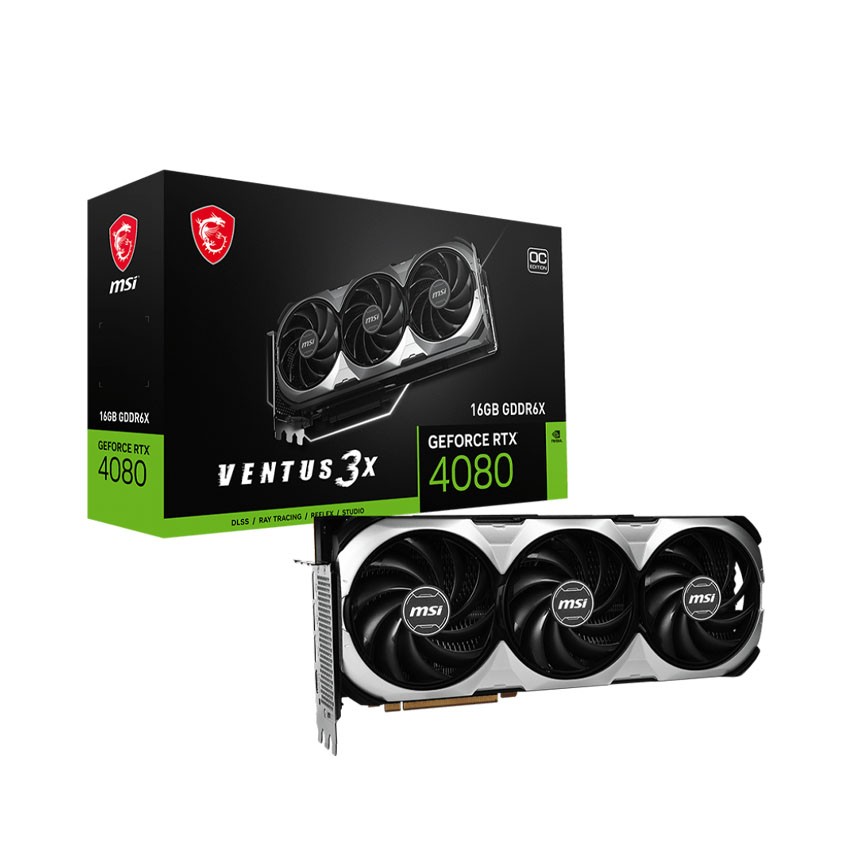 CARD MÀN HÌNH MSI RTX 4080 VENTUS 16G 3X OC