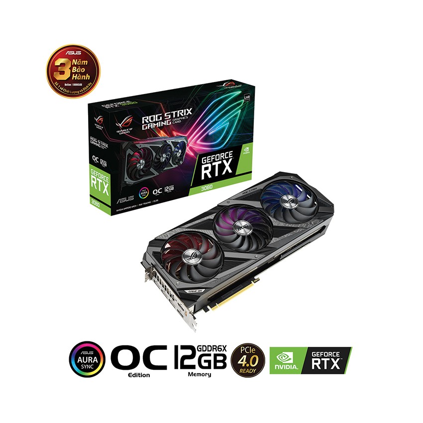 CARD MÀN HÌNH ASUS ROG-STRIX-RTX 3080-O12G-GAMING