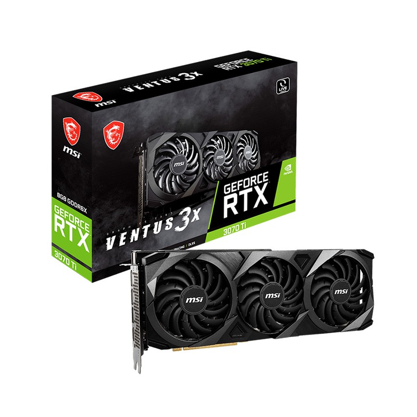 CARD MÀN HÌNH MSI RTX 3070 TI VENTUS 3X 8G OC