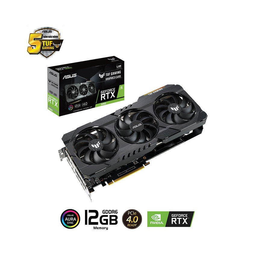 CARD MÀN HÌNH ASUS TUF-RTX 3060-12G-V2-GAMING