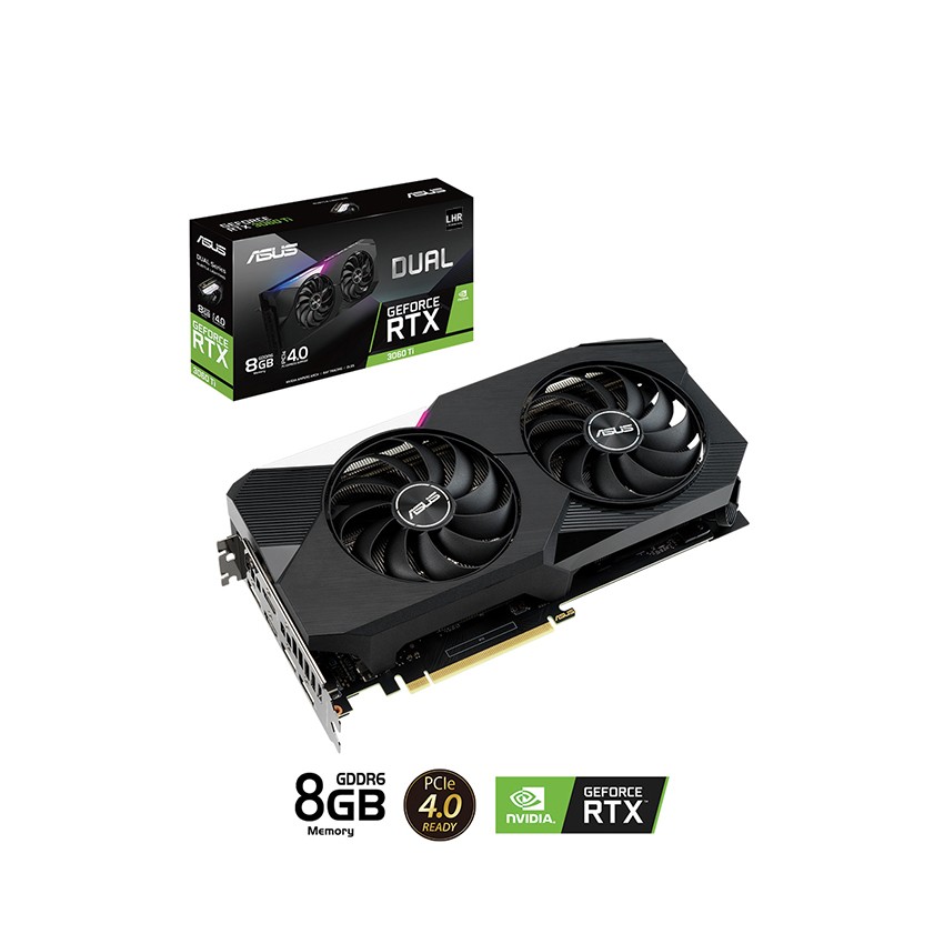 CARD MÀN HÌNH ASUS DUAL-RTX 3060 TI-8G-V2