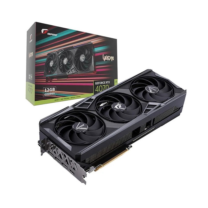 CARD MÀN HÌNH COLORFUL IGAME RTX 4070 VULCAN OC-V 12G