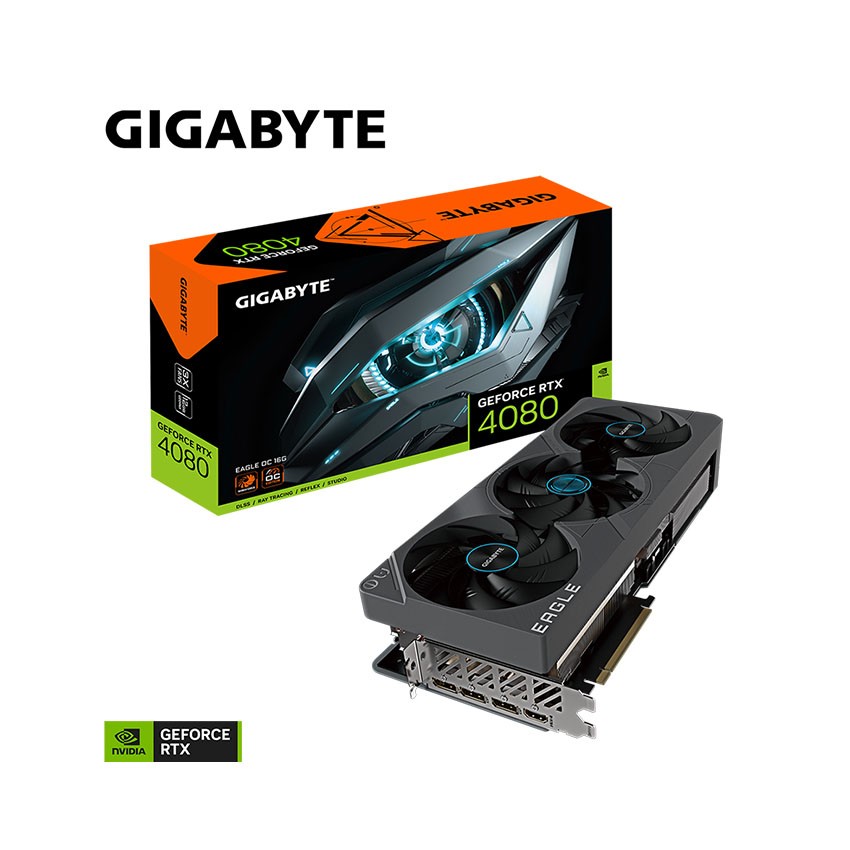 CARD MÀN HÌNH GIGABYTE RTX 4080 EAGLE OC-16GB