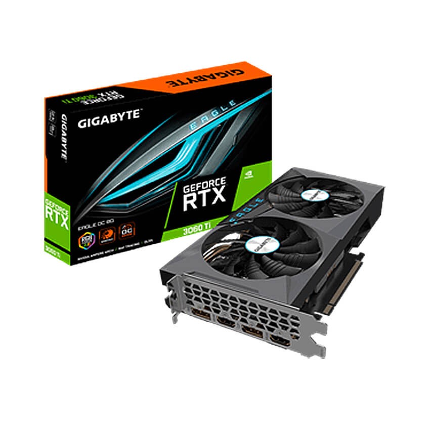 CARD MÀN HÌNH GIGABYTE RTX 3060 TI EAGLE OC-8GD-V2