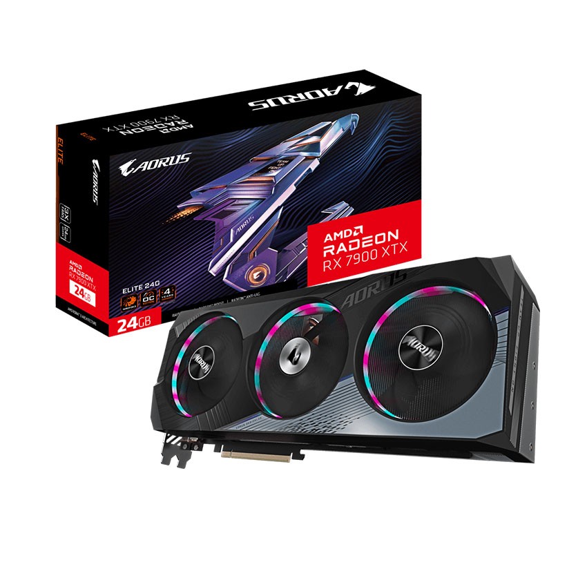 CARD MÀN HÌNH GIGABYTE RX 7900 XTX AORUS ELITE 24G