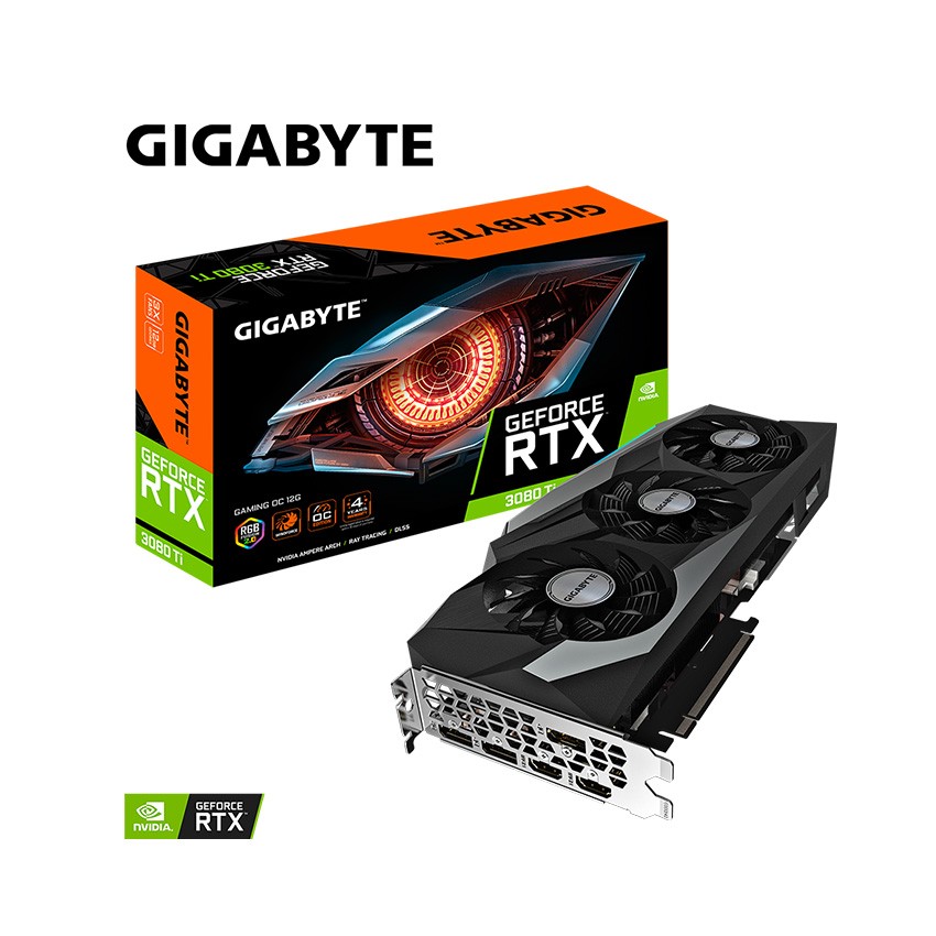 CARD MÀN HÌNH GIGABYTE RTX 3080 TI GAMING OC 12G