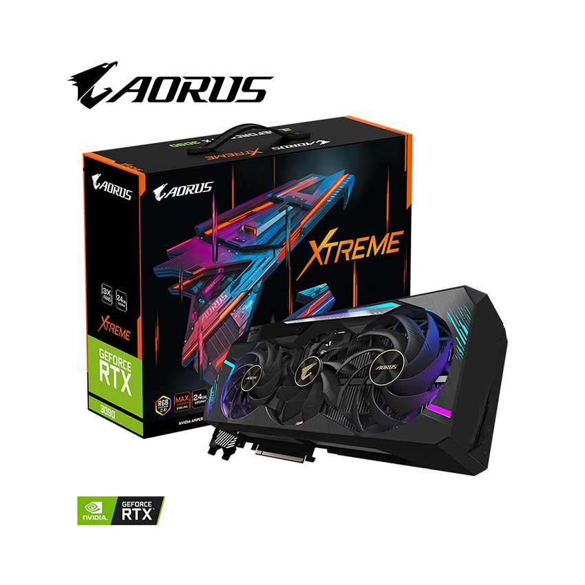 CARD MÀN HÌNH GIGABYTE RTX 3090 AORUS XTREME-24GD