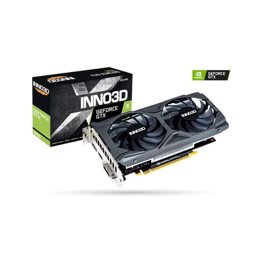 CARD MÀN HÌNH INNO3D GTX 1650 TWIN X2 OC 4GB GDDR6 (N16502-04D6X-1720VA30)