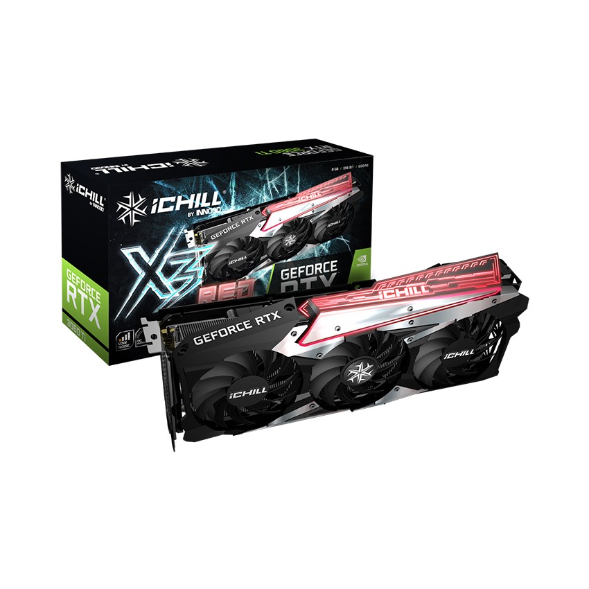 CARD MÀN HÌNH INNO3D RTX 3060 TI ICHILL X3-8GB (LHR)