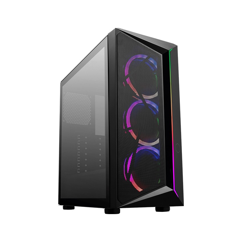 VỎ CASE COOLER MASTER CMP510 ARGB  (MID TOWER/MÀU ĐEN )