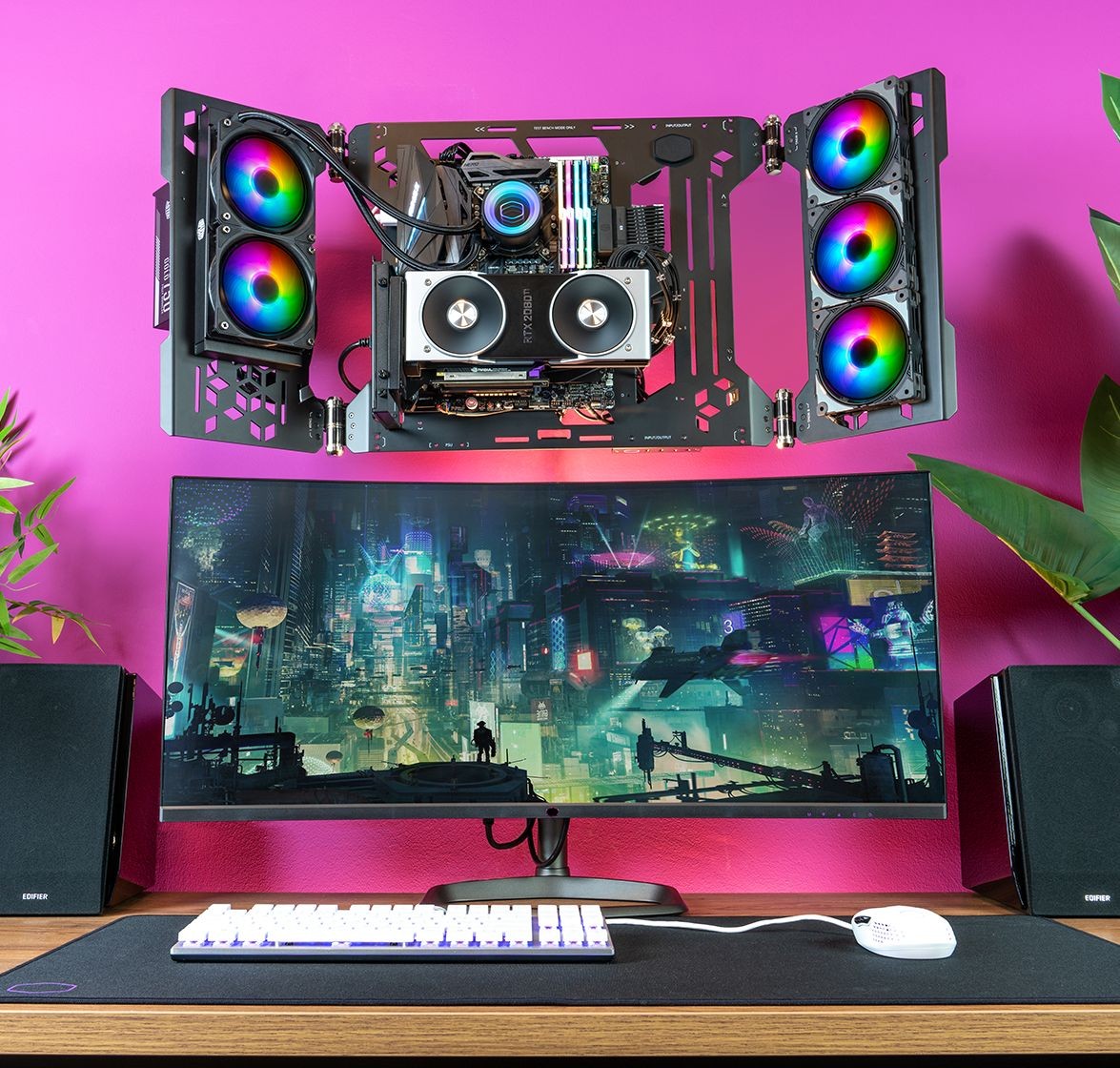 VỎ CASE COOLER MASTER MASTERFRAME 700 (FULL TOWER/MÀU ĐEN)