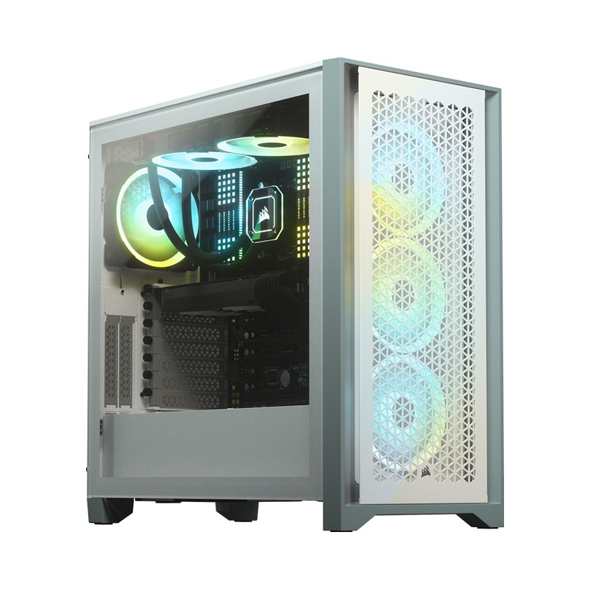 VỎ CASE CORSAIR 4000D AIRFLOW TG WHITE (MID TOWER/MÀU TRẮNG)