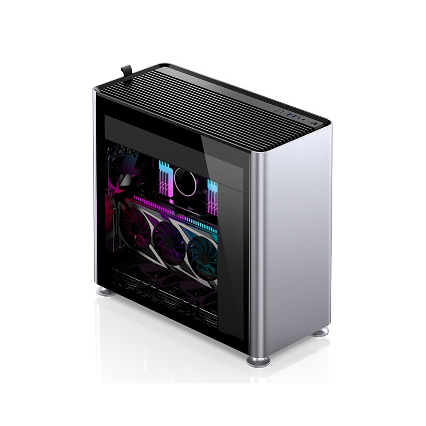 VỎ CASE JONSBO I400-G SILVER ( MID TOWER/MÀU BẠC)