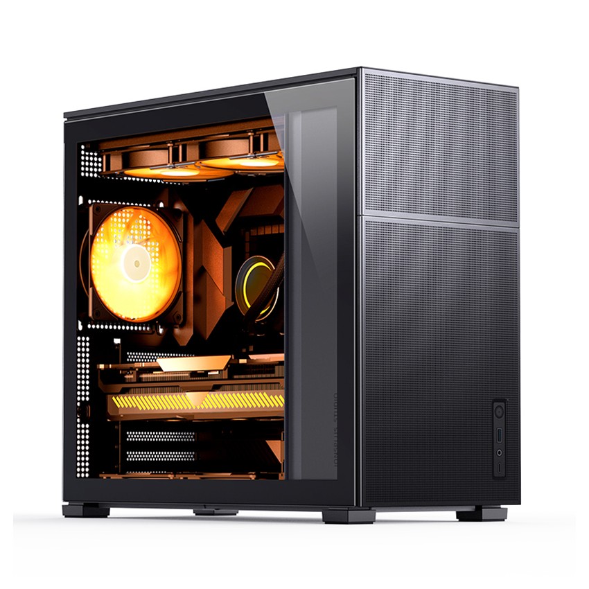 VỎ CASE JONSBO D41 MESH BLACK ( MID TOWER/MÀU ĐEN)