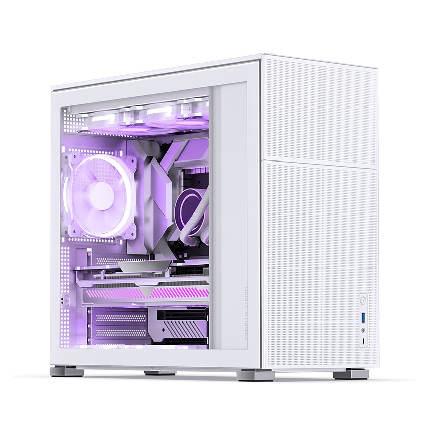 VỎ CASE JONSBO D41 MESH WHITE ( MID TOWER/MÀU TRẮNG)