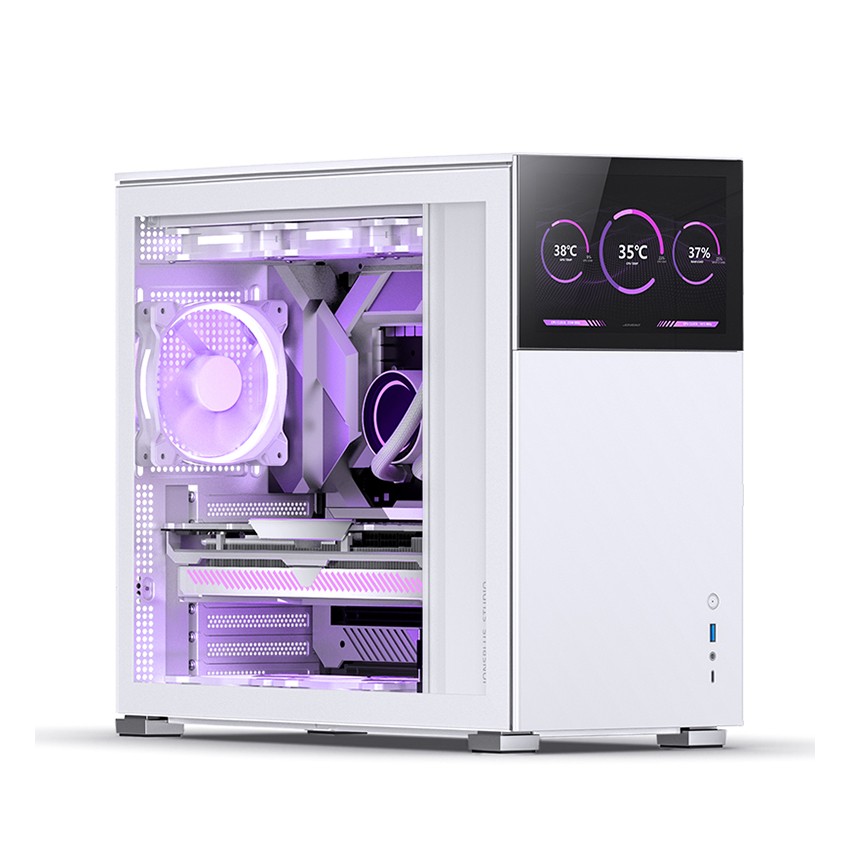 VỎ CASE JONSBO D41 STD SC WHITE ( MID TOWER/MÀU TRẮNG)