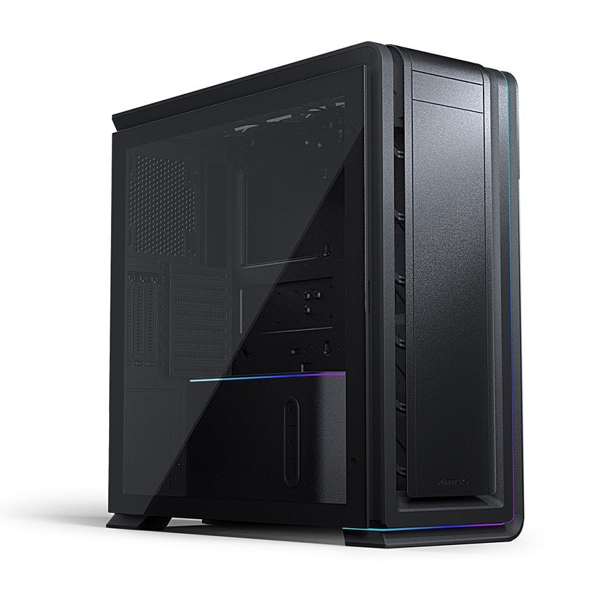 VỎ CASE PHANTEKS ENTHOO 719 ( LUXE II ) , TEMPERED GLASS, DRGB LIGTING, SATIN (FULL TOWER/MÀU ĐEN) PH-ES719LTG_DBK01